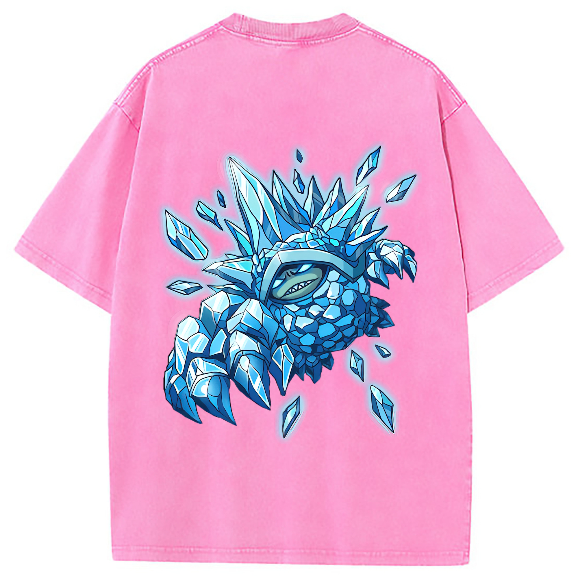 （画像用） リーグ・オブ・レジェンド League of Legends LOL 綿100% ヴィンテージ風 半袖Tシャツ（背面プリント）